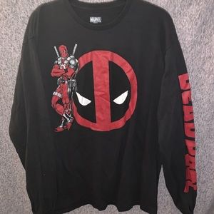 Long Sleeve Black Deadpool